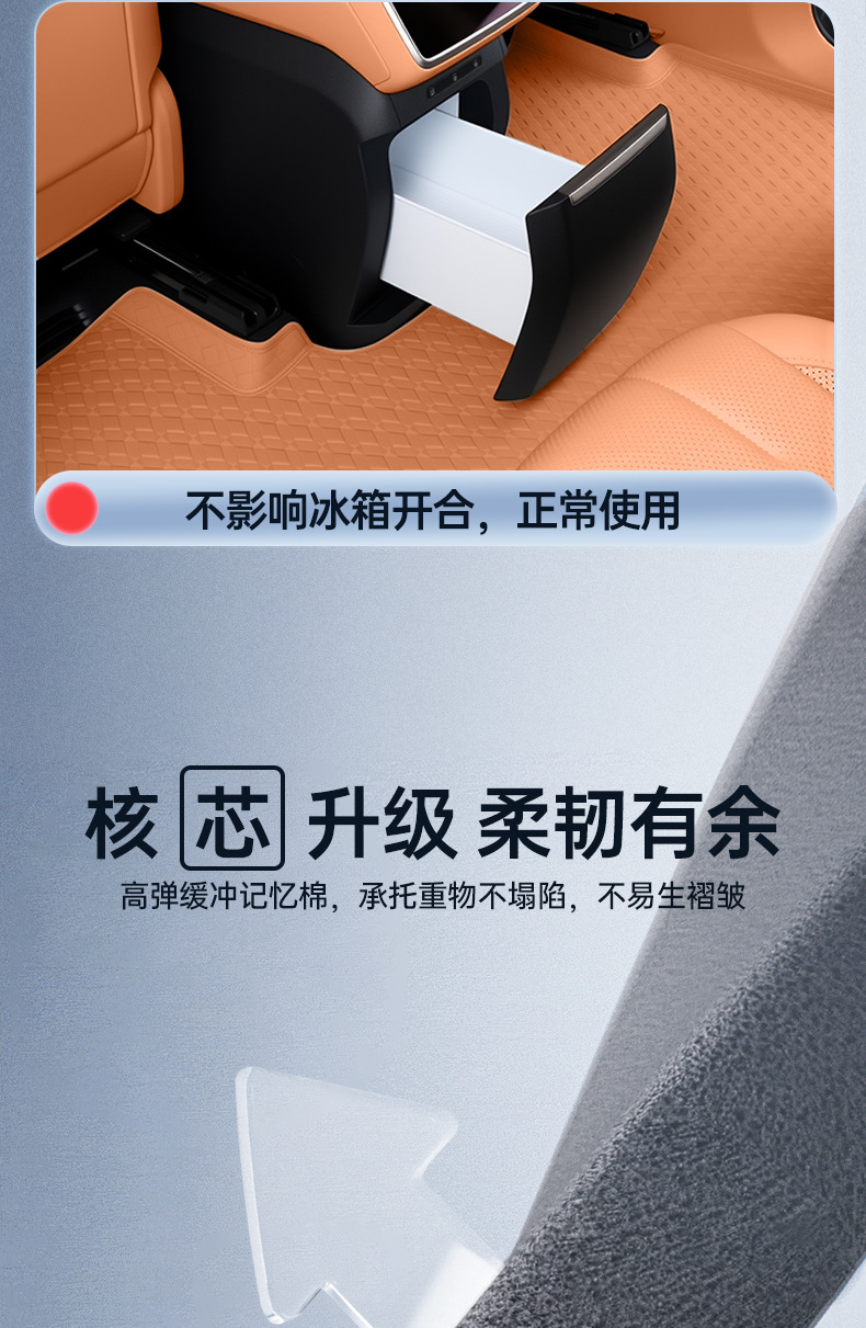 Specially designed for 26 models of Leapmotor D19, full-coverage car modification interior accessories, carpet and floor mat supplies