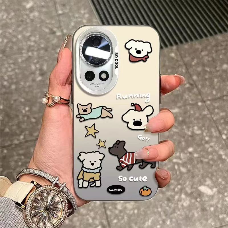 La nueva funda para teléfono móvil es adecuada para la funda para teléfono móvil Huawei mate60pro P70 Personalidad Honor 100 linda nova12/11