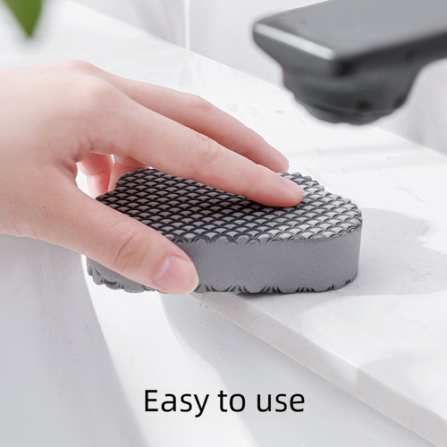 Japanese-style cloud-shaped water-absorbing mirror sponge for cleaning bathroom sink, magic sponge for kitchen stain removal, sink cleaning brush, mirror wipe