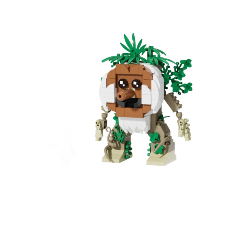 Compatible con Lego transfronterizo AI Mountain Sea Jing tung sahur