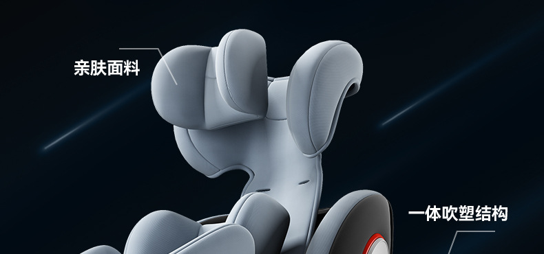Anti-rollover car child safety seat support leg car 0-4-12 years old 360 degree rotating baby
