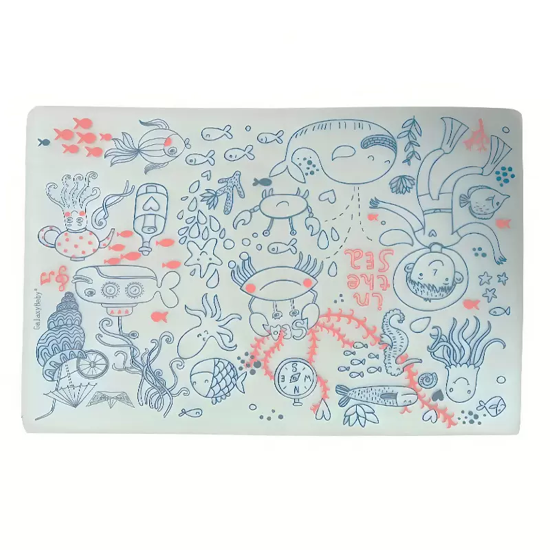 硅胶餐垫防水垫子首饰树脂模具垫餐桌垫防滑耐高温隔热垫长方形