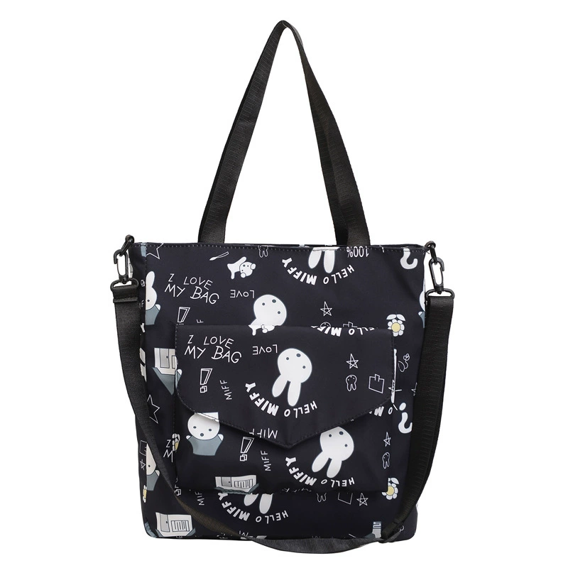 Cartoon cute rabbit, one-shoulder bag for elementary school students, study bag, new collection