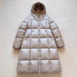 女士长款羽绒服