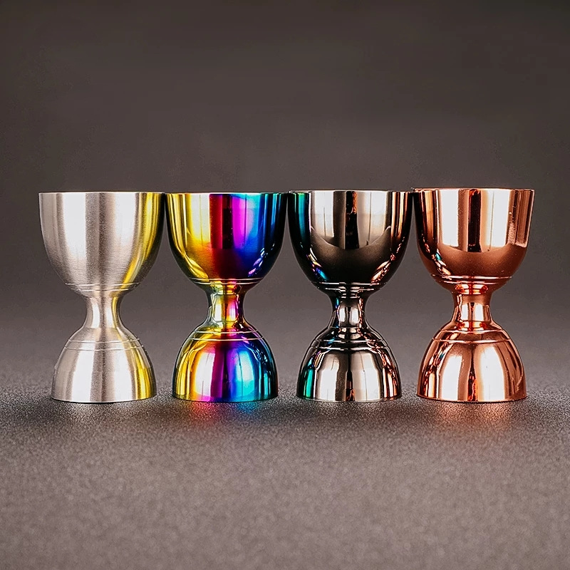 Dispositivo de medición de vino indio taza de onza cóctel taza de medición de doble cabeza 30/60 barman taza de Oz especial Jigger