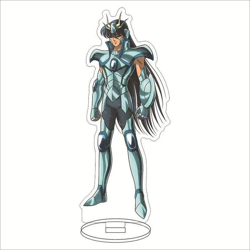 聖闘士星矢大立牌城戸沙織氷河紫龍瞬一輝童虎アクリル置物|undefined