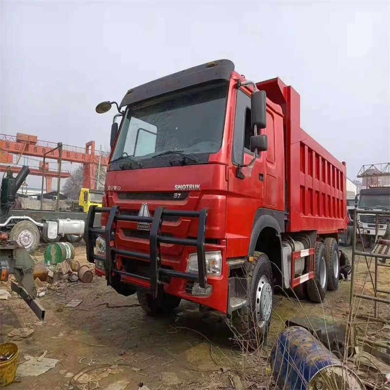 Export Used Howo Dump Truck 371 Horsepower Front Four Rear Eight 12 Wheel Dump Truck African Mining Truck