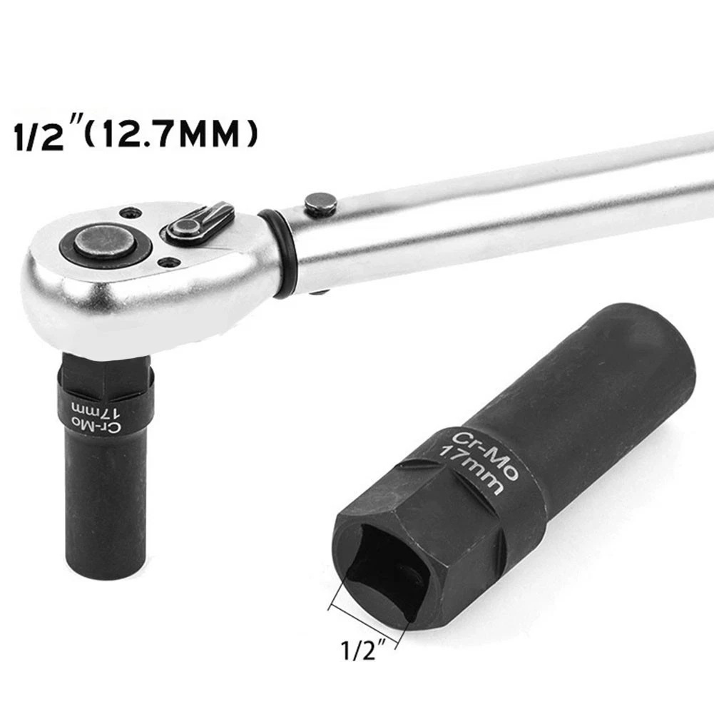 Seven-Point 17mm Modified Car Wheel Hub Tire Special Socket Anti-Theft Screw Socket Anti-Theft Key External Seven-Point Socket