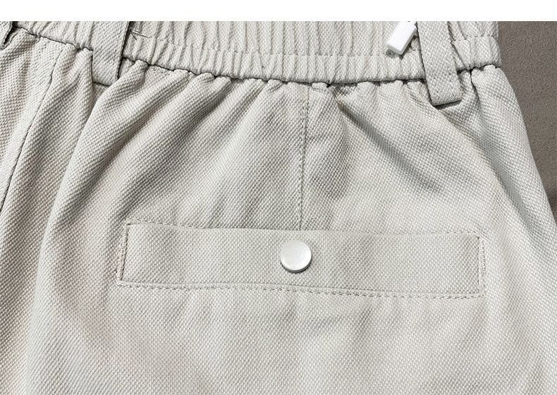 Plus Size Casual Shorts 300kg Capacity Men And Women Summer Style Five Point Pants Trendy Loose Fit Dress Pants_viptrois.com