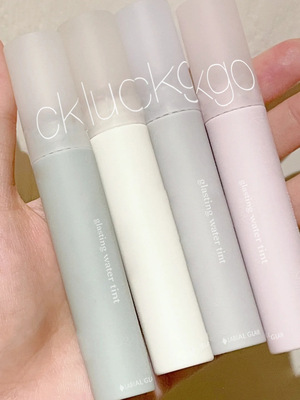 LUCKGO杏桃色莫兰迪轻薄雾面丝绒哑光奶茶唇釉显白学生款4色 LG04|ms