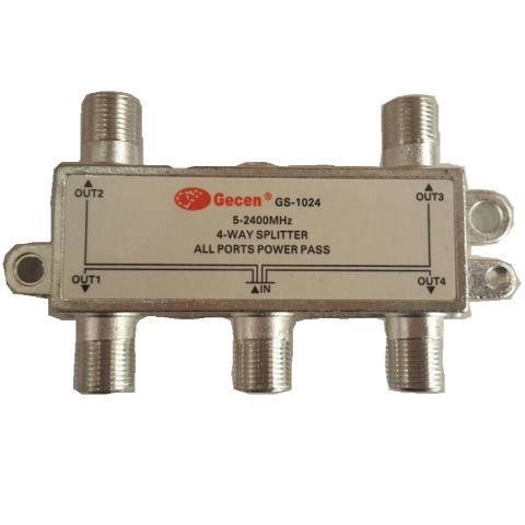佳訊GS01-04四功分アンテナ分周器4路分周器分枝4功分GS-1024功分器|undefined