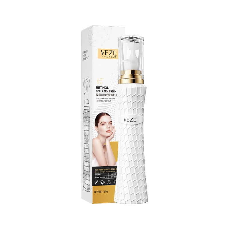 Crema Contorno de Ojos con Retinol y Colágeno Fanzhen, Hidratante y Nutritiva, en Roll-on, Venta al Por Mayor image 7