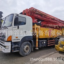 二手三一47米泵车 日野地盘 SANY 47m concrete pump truck Hino