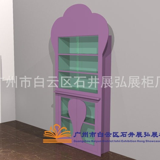 展弘厂家预售高档红酒实木柜台家用摆放展示柜酒柜中岛红酒展柜