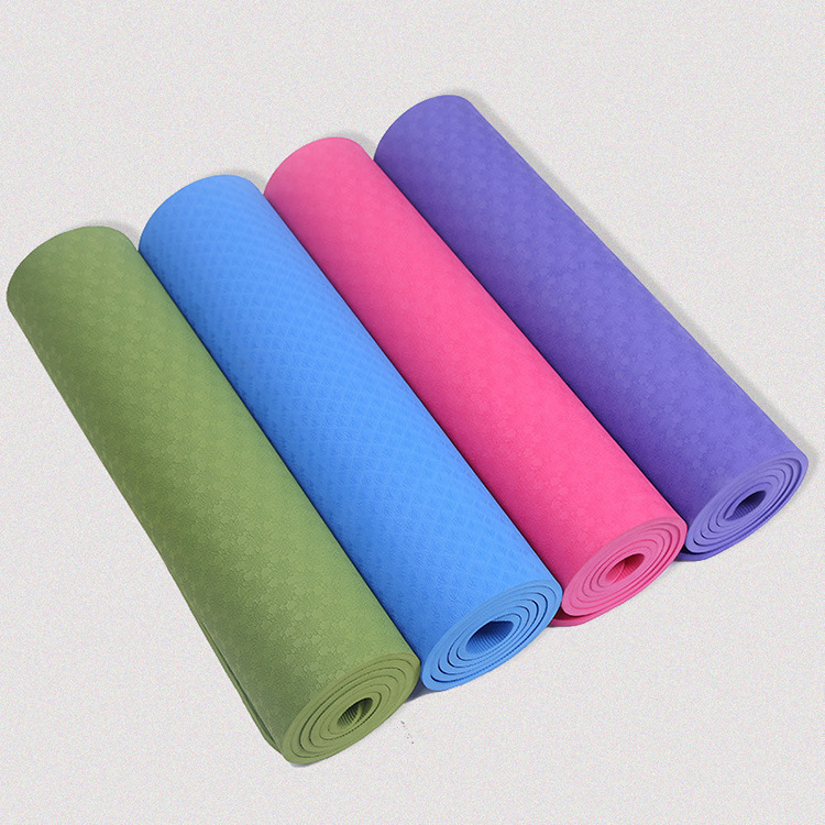 TPEYoga Mat Women's Widened And Thickened Beginner's Sports Yoga Blanket Extended Non-slip Fitness Exercise Mat