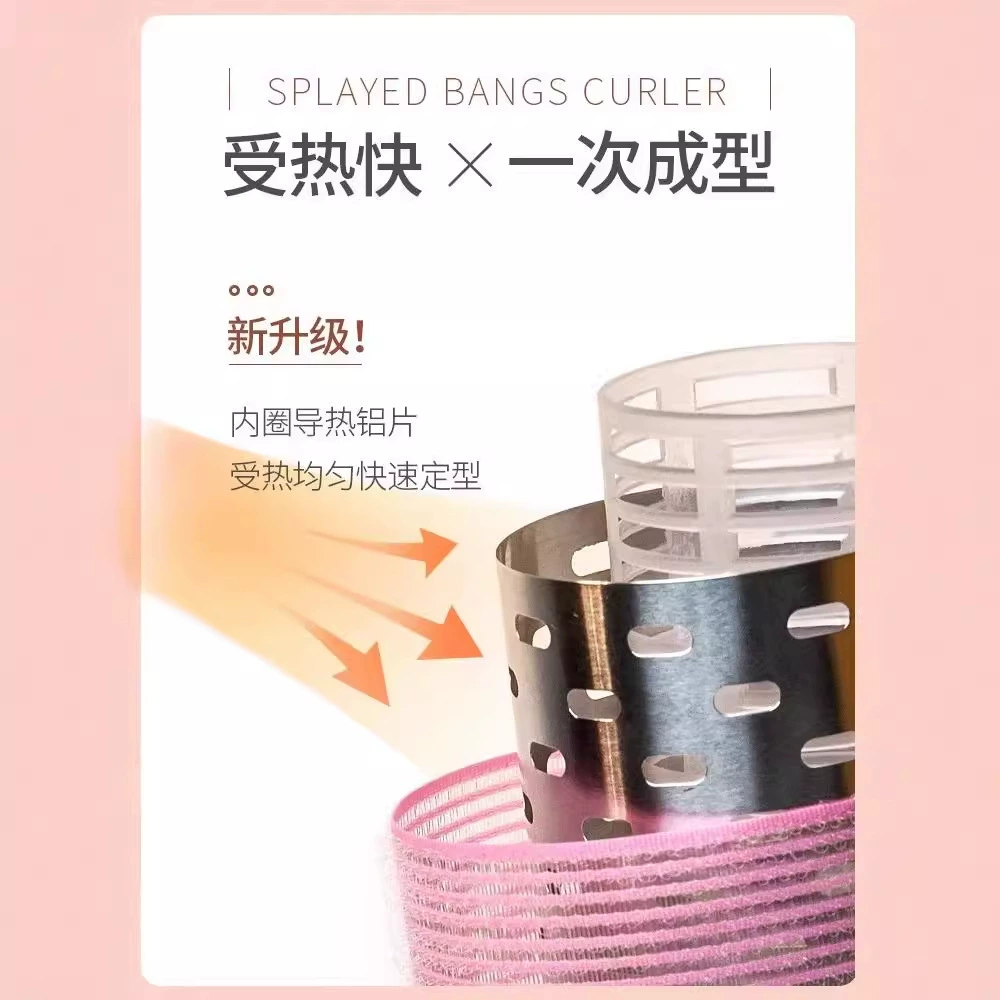 Curly harmless self-adhesive long bangs, no hair damage, wholesale