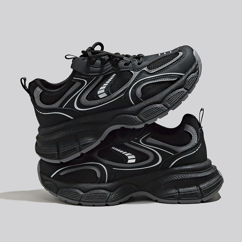 Глобальные ретро сетчатые дышащие папы обувь женская модель 2025 новая высокая стоимость весны и лета