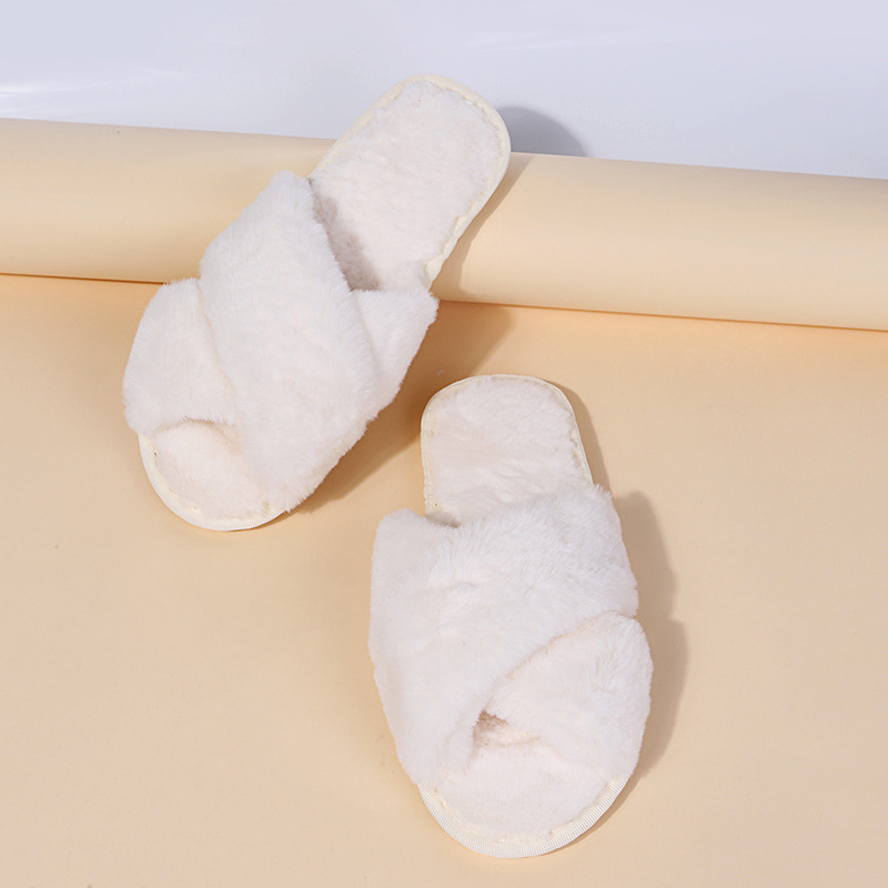 Home Furry Cotton Slippers NSKJX71190