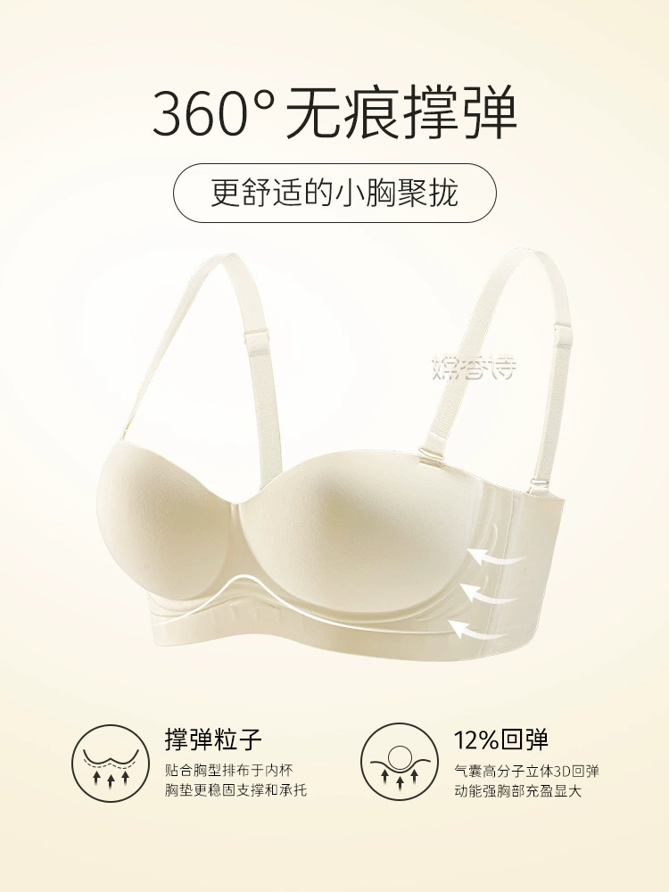 Бюстгальтер смит Summer Push-Up, лёгкая поддержка, антискольжение Jelly, размеры S–XL (70–85, чашки A/B)