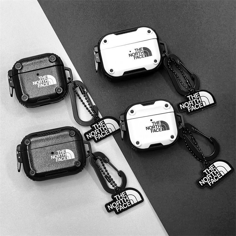 Trendy North Face Lock Buckle Airpods4 Wireless Bluetooth Earphone Protective Case Pro2 Suitable for Apple Anti-Drop Shell Cross-Border Trendy North Face Lock Buckle Airpods4 Wireless Bluetooth Earphone Protective Case Pro2 Suitable for Apple Anti-Drop Shell Cross-Border