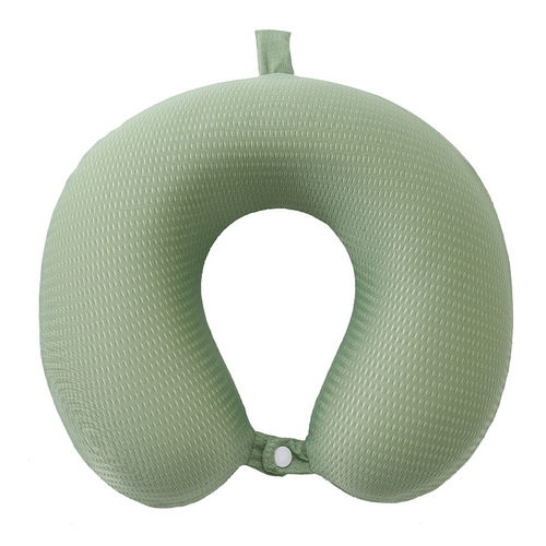 U-shaped pillow memory foam high quality summer ice silk cervical spine pillow ice silk slow rebound office neck pillow neck pillow nap pillow