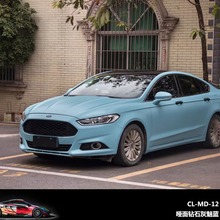 卡莱克钻石变色改色膜亮面星光灰魅影车身贴膜金沙粉全车贴膜施工