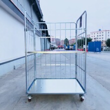 苏州日式移动网格笼车源头物流台车工厂运输装卸搬运布草周转推车