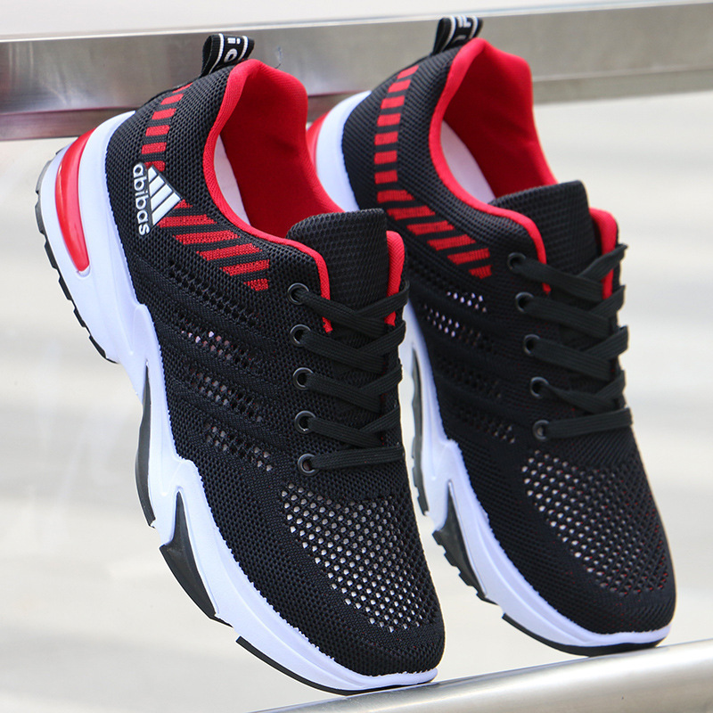 검정과 빨강 F-8 [메쉬 통기성]