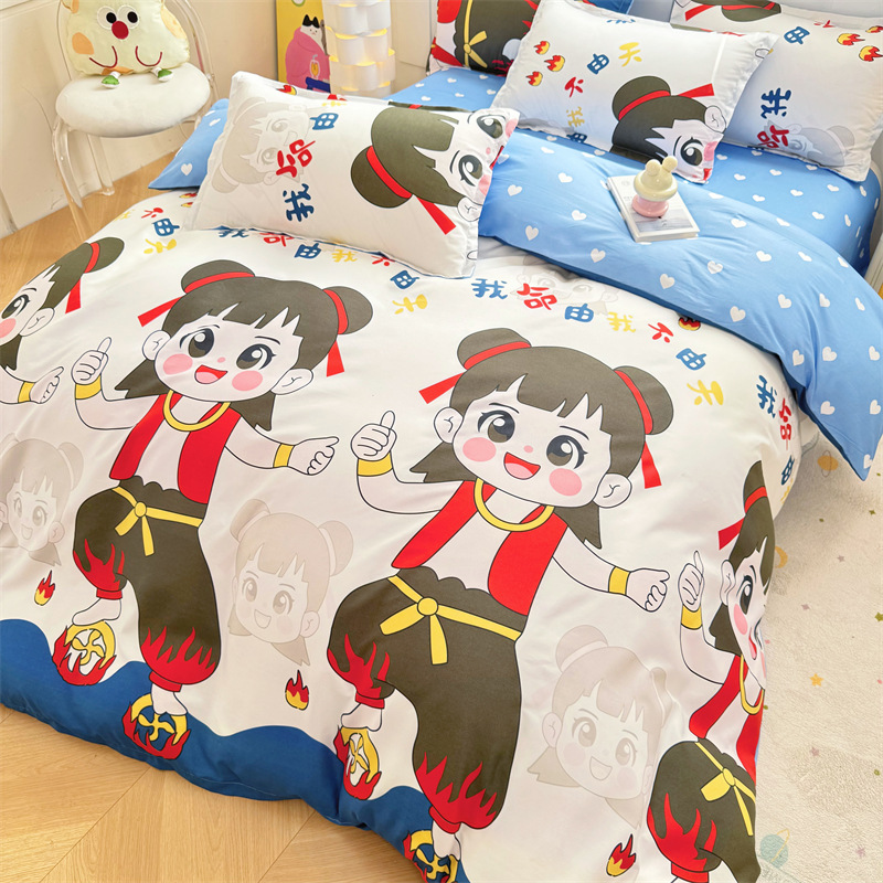 귀여운 영적 소년