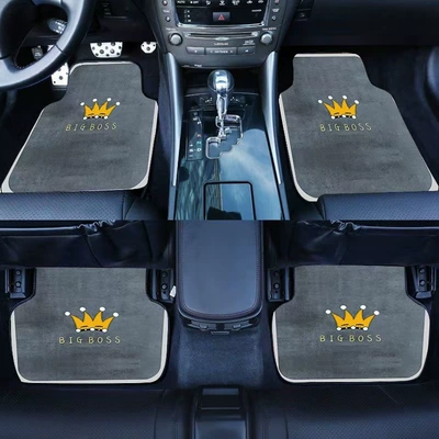 Universal Foot Pad: Anti-Dirty Easy to Clean Suede - crown-main-driver-single-piece-5064cm