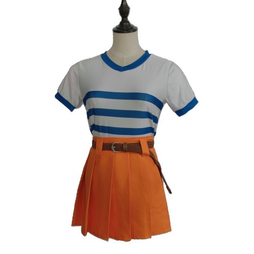 Real-Life Movie Pirate King Nami Cosplay Costume Anime ACG Fashion Women Halloween Performance Cosplay Costume