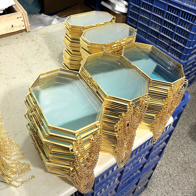 Retro Glass Photo Frame Creative Cafe Advertising Display Card Photo Holder Certificate Wall Decoration Ornaments