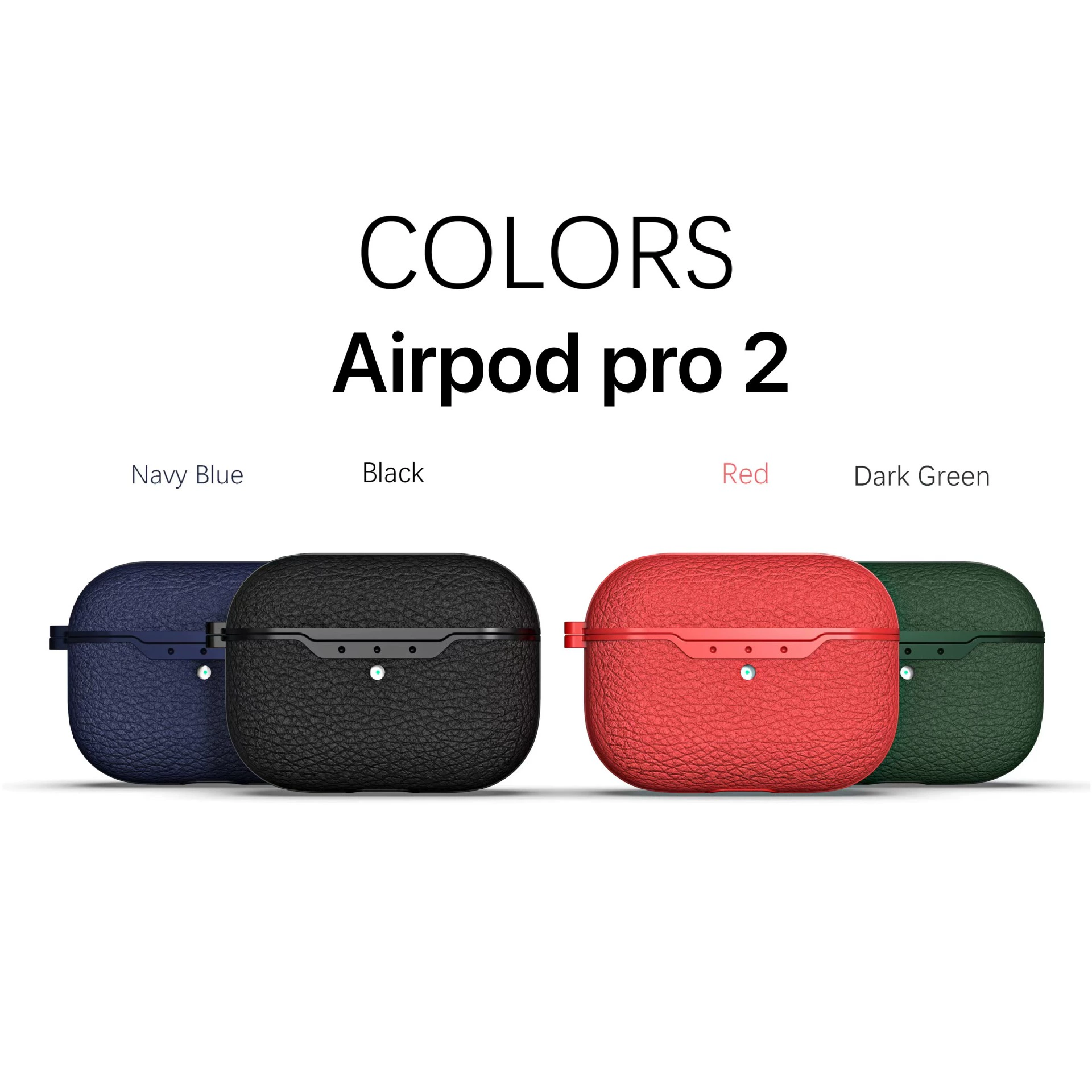 Подходит для чехла на Airpods Pro2, защитный чехол с мягкой оболочкой, яблоко личи рисунок, защитное покрытие TPU для AirPods 4 поколения