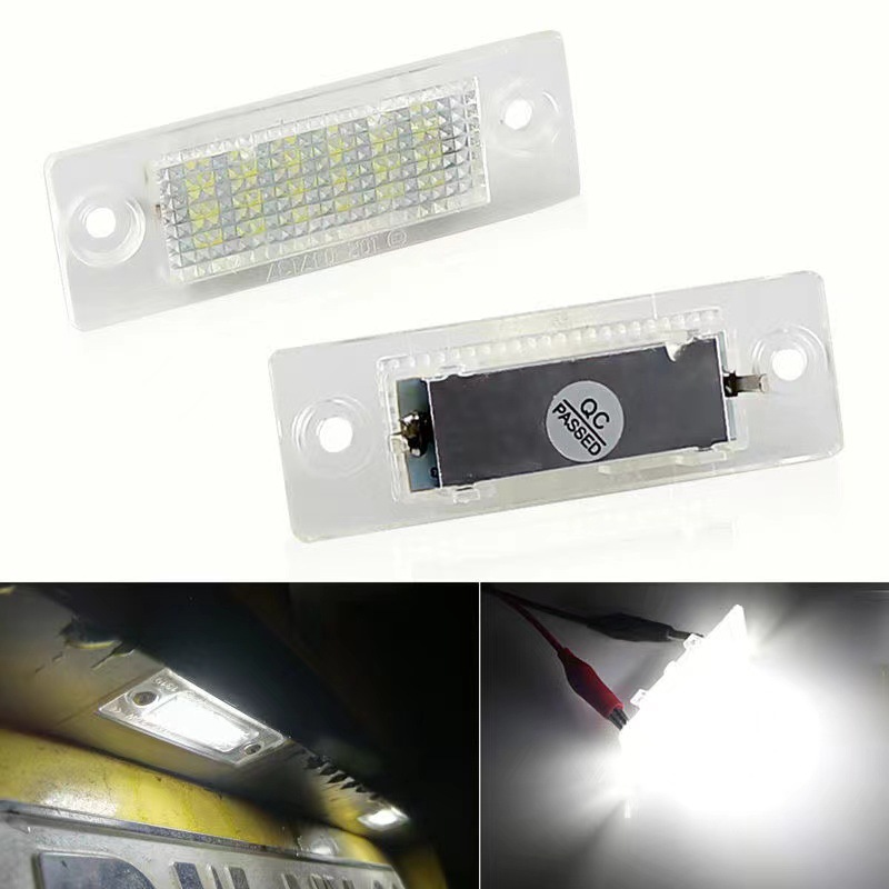 LED License Plate Light For Volkswagen VW Touran Caddy Jetta B5 T5