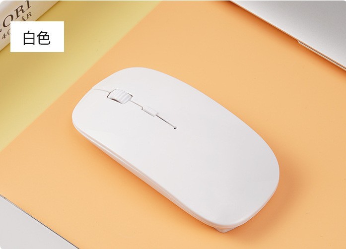 Battery type 2.4g wireless white bare metal bubble bag