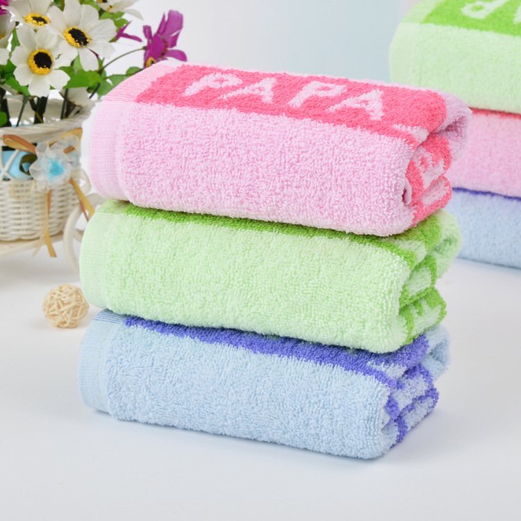 Polyester-Cotton Towel, Absorbent Jacquard, 80g Thickened, Water-Retaining, for Hygiene, Face Washing, Bathing, Household Use, Adult Soft Cotton Towel Polyester-Cotton Towel, Absorbent Jacquard, 80g Thickened, Water-Retaining, for Hygiene, Face Washing, Bathing, Household Use, Adult Soft Cotton Towel