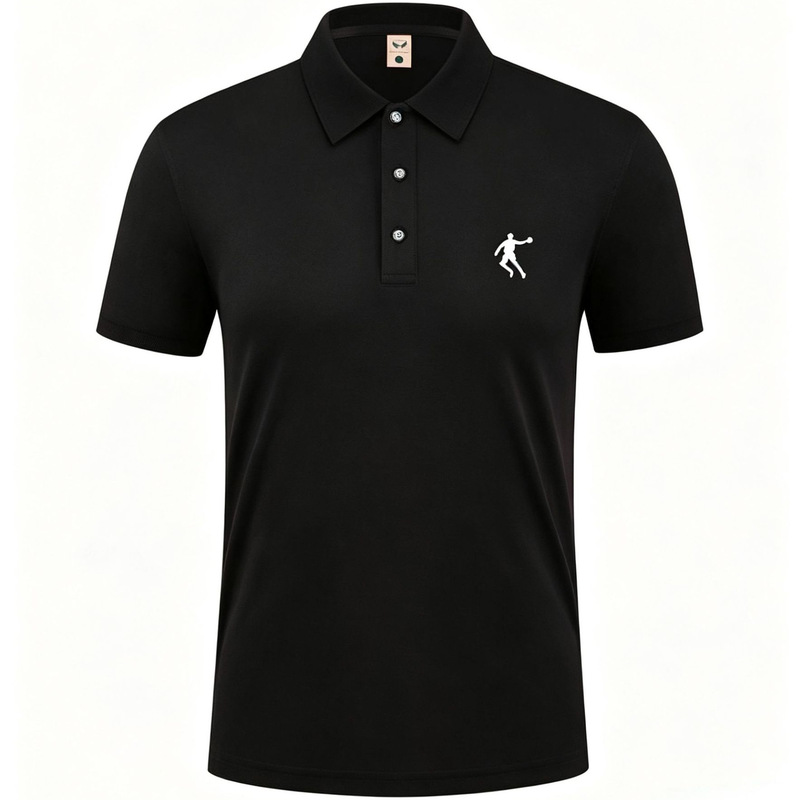 2026 New Style Lapel Men's Summer Polo Shirt Jordan Running Breathable Ice Silk Sports Shirt Father's Day Special Price