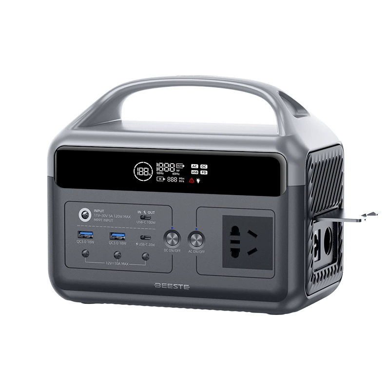 Solar generator LiFePO4 220v 110v Battery Replaceable 300w