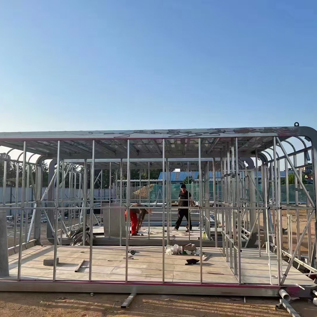 Cápsula espacial Cápsula espacial inteligente Cápsula de manzana al aire libre Área escénica Hotel móvil B & B Tablero de aluminio Sala de sol