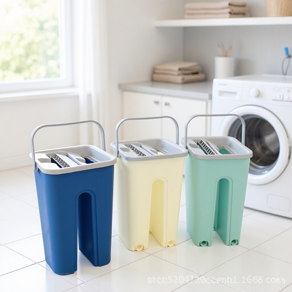 Mopo plano sin lavado a mano para el hogar Mopo plano sin lavado a mano Mopo plano sin lavado a mano para el barril raspado