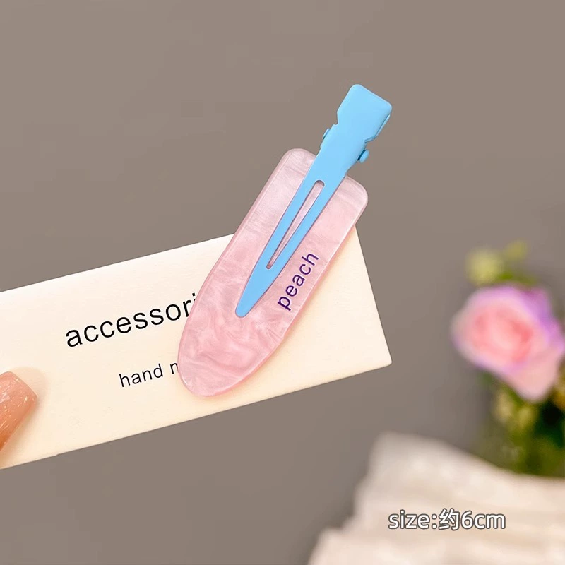 Заколка для волос Traceless серия «Grape» — 6×1,8 см фруктовые блёстки, лёгкая