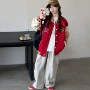 儿童春秋新款女童夹克衫