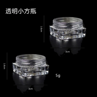 美甲饰品盒美甲钻饰品合金收纳盒空盒子美甲店钻盒便携美甲盒