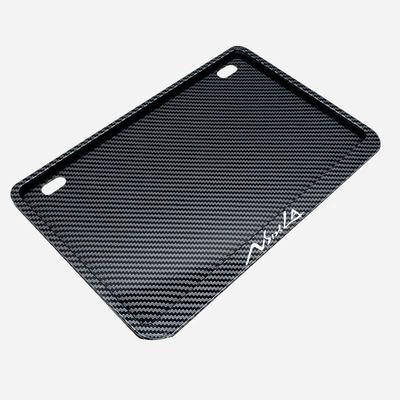 License Plate Frame Suitable for Nömrə qabı - ns125la-magnesium-alloy-side-entry-imitation-carbon