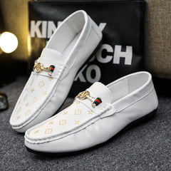 European station men's shoes 23 spring new men's beanie shoes casual shoes men's slip-on lazy driving shoes