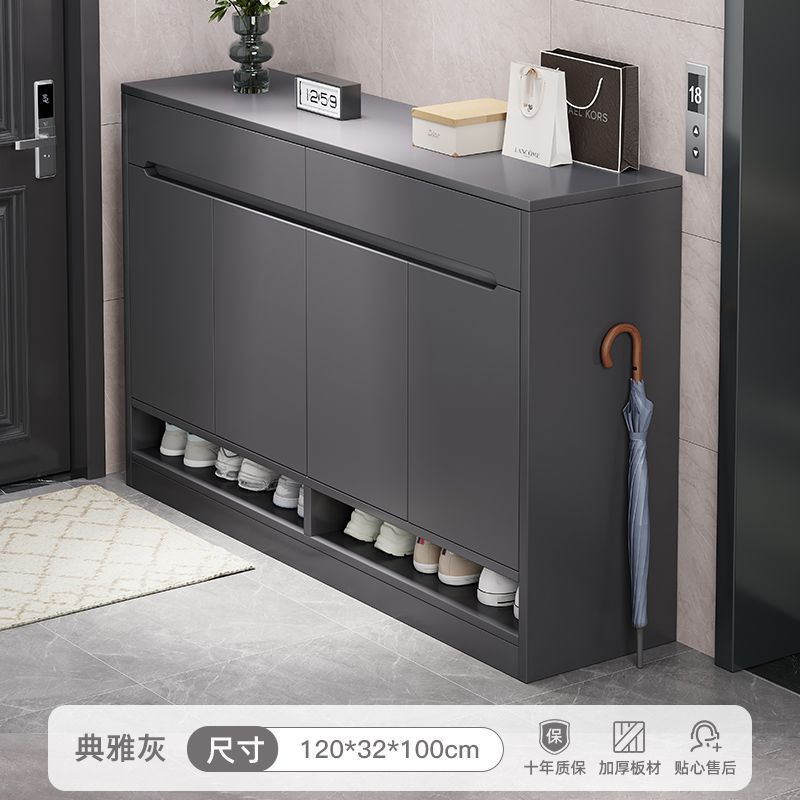 [점장 추천 - 문 4개, 서랍 2개] 엘레강트 그레이 120cm