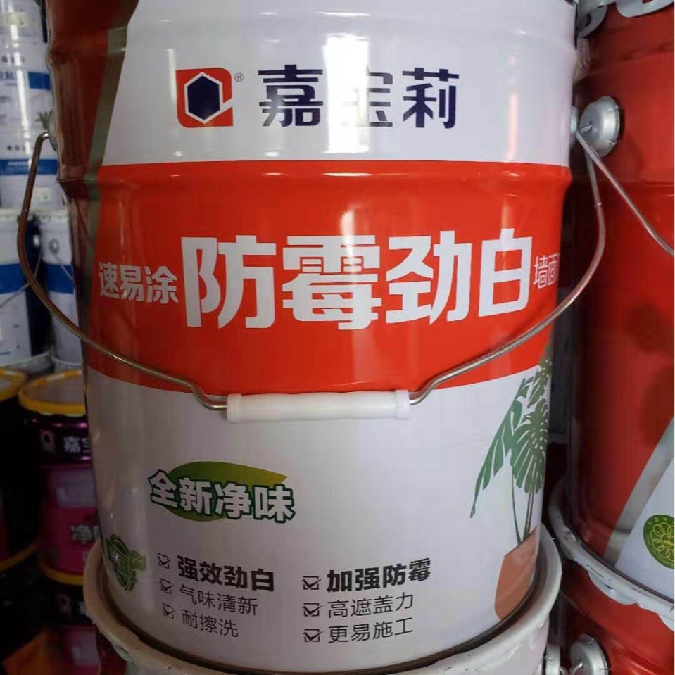 厂价直销环保油漆腻子粉防水涂料嘉宝莉乳胶漆内墙漆 外墙漆