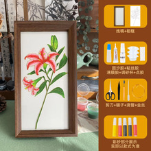 圣诞节莲洁非遗景泰蓝掐丝珐琅画手工diy材料包装饰中式摆件沙龙