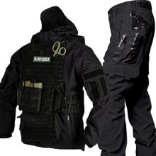 军版野战防水户外战术冲锋衣外套装春秋季风衣夹克执政官美军迷彩