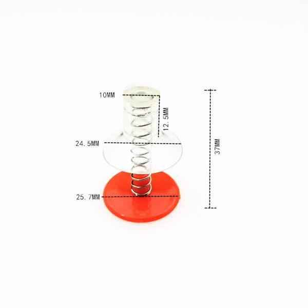 Toys spring jumping plate suction cup jumping